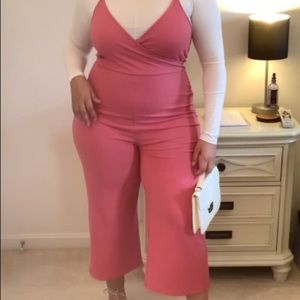 Pink jumpsuit
